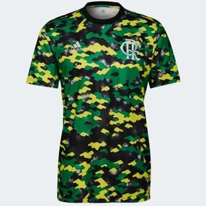 Adidas Flamengo Football Club 2021-22 Pre-Match Warm-up Soccer Jersey - Size 3XL